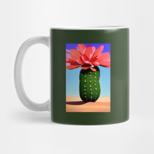 Israel, Sabra Cactus in the Desert Mug